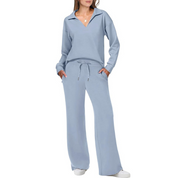 Trainingsanzug Pullover und Hose Lounge Set