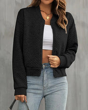 Damen Kurze Übergangsjacke