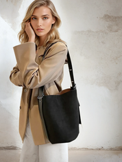 Stilvolle Eimertasche Damen