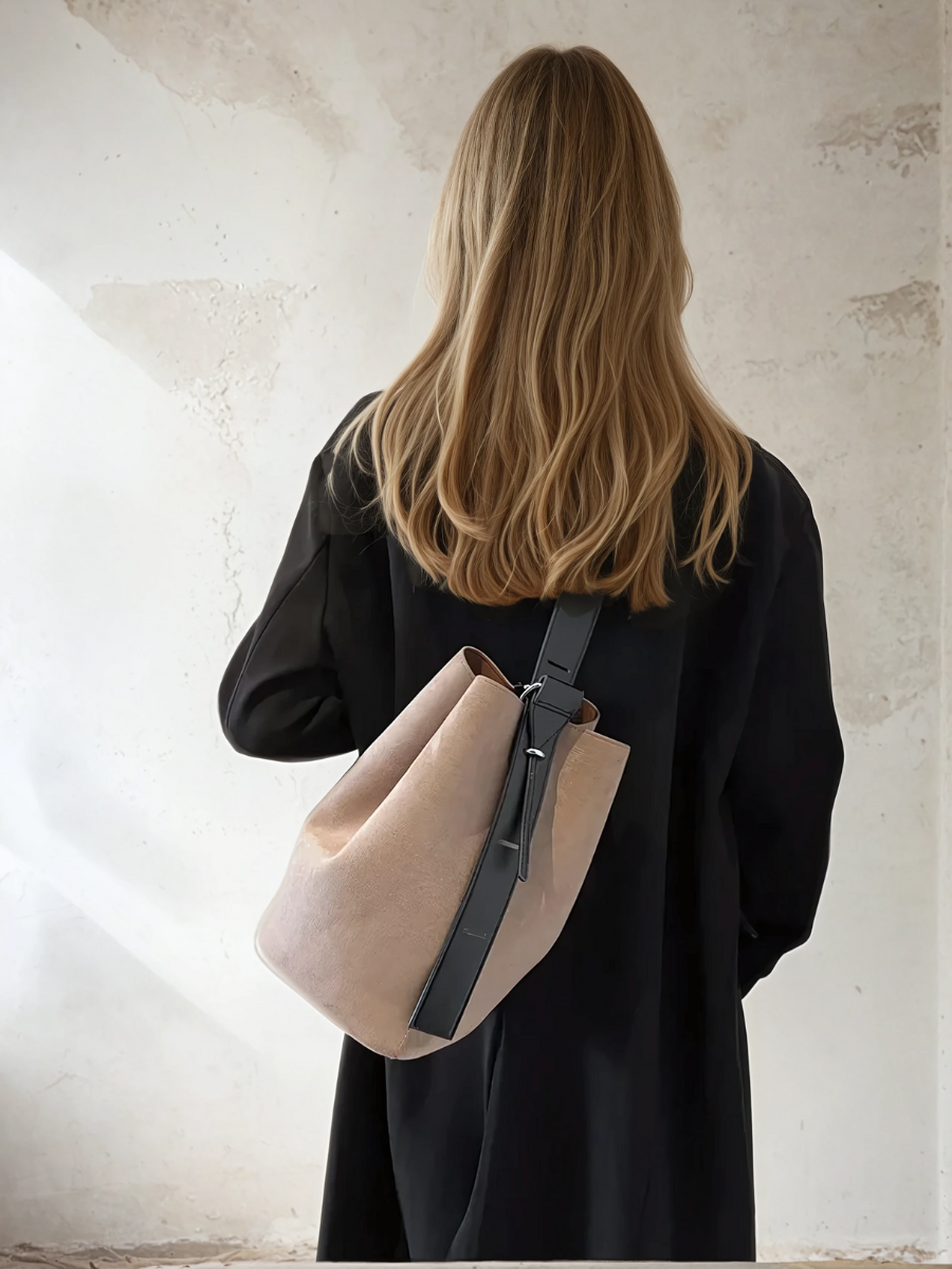 Stilvolle Eimertasche Damen