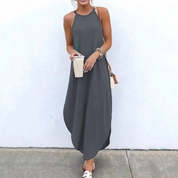 Klassisches Maxi Trägerkleid