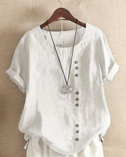 Bequem Kurzarm Bluse
