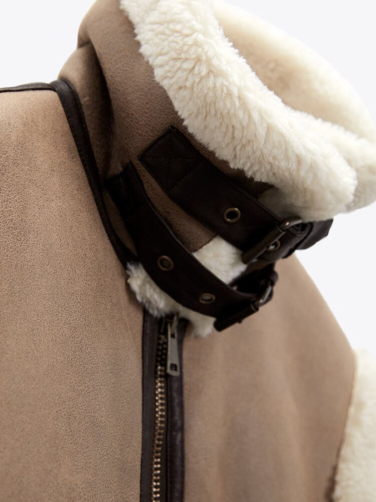 Gefütterte Herbstweste Damen