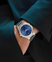 Sand Minimalistische ultradünne Uhr