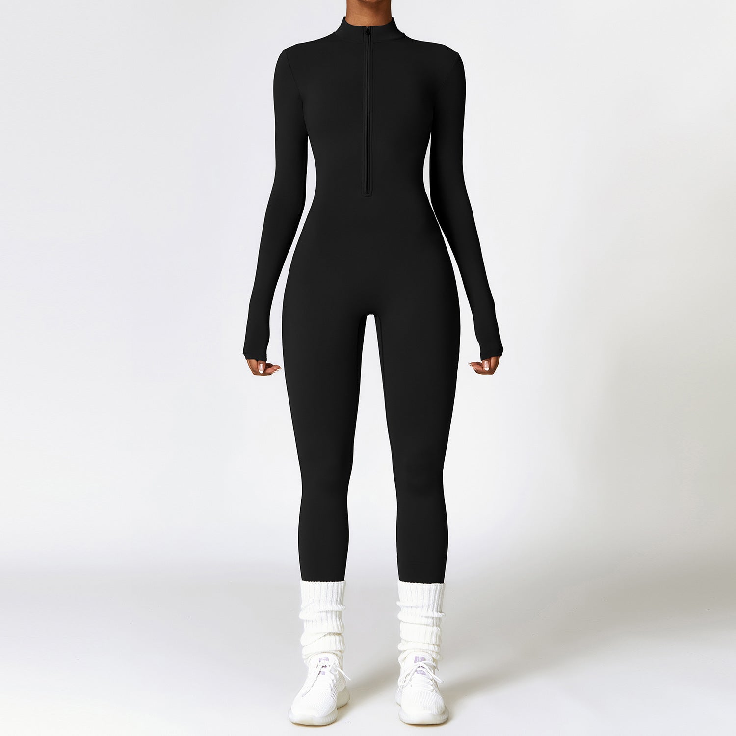 Damen Jumpsuit mit Reißverschluss