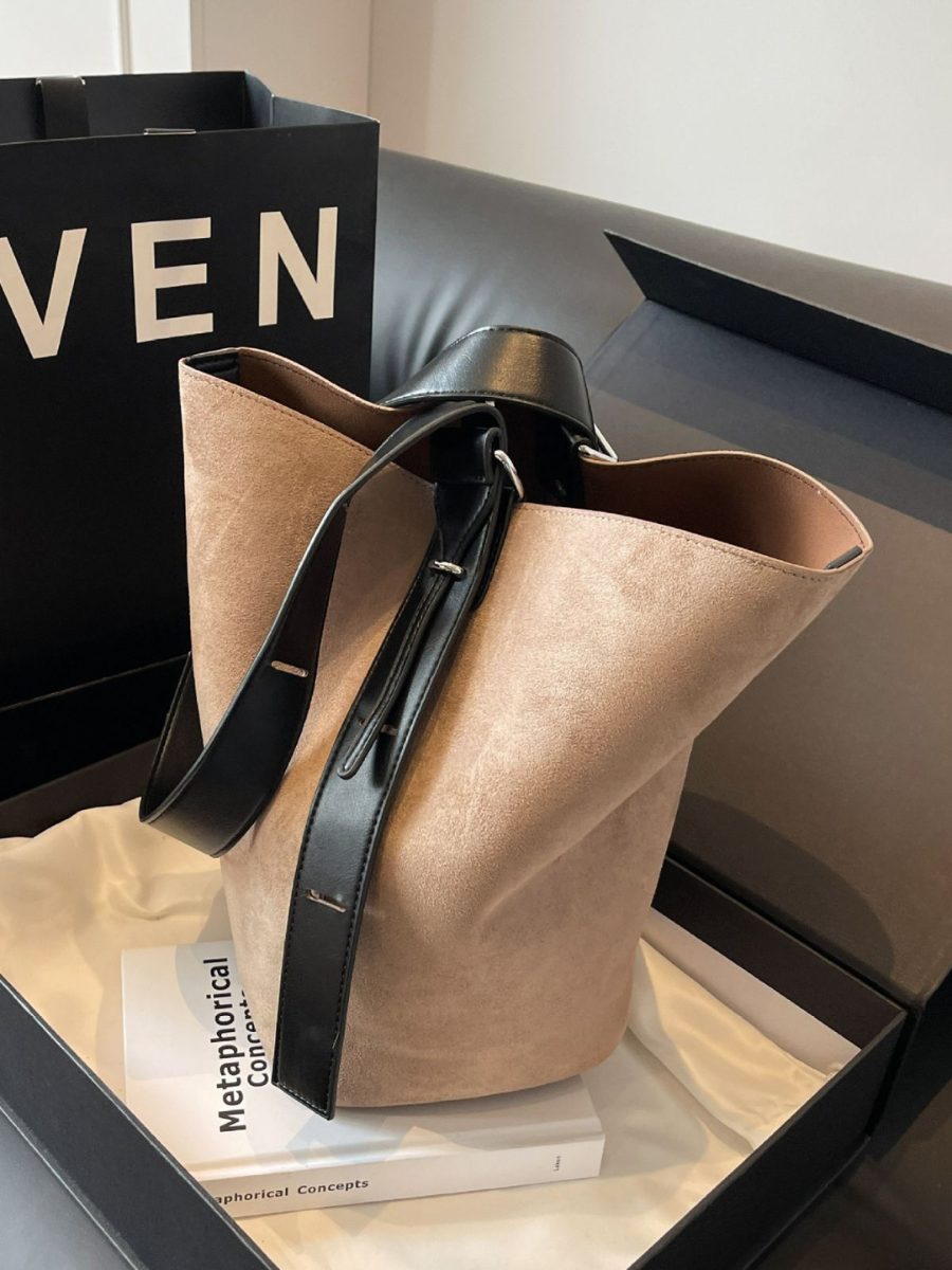 Stilvolle Eimertasche Damen