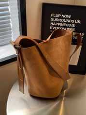 Stilvolle Eimertasche Damen