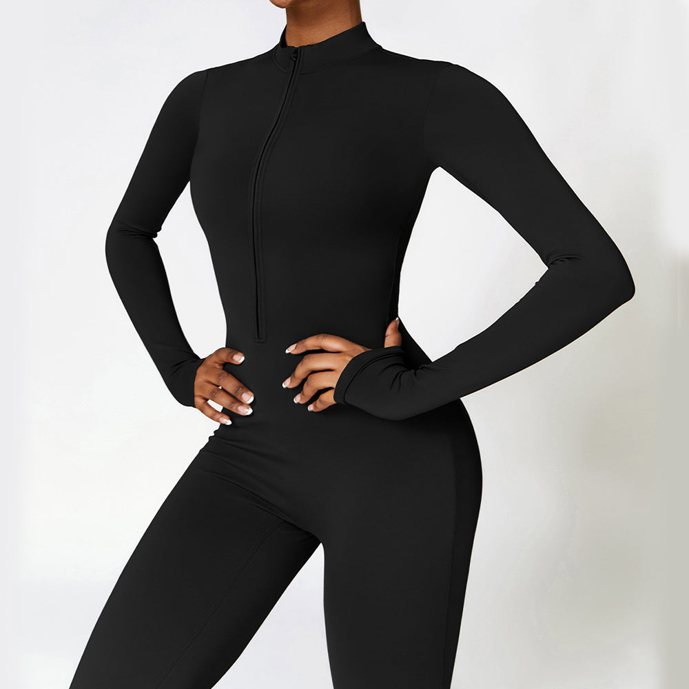 Damen Jumpsuit mit Reißverschluss