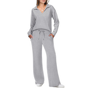Trainingsanzug Pullover und Hose Lounge Set