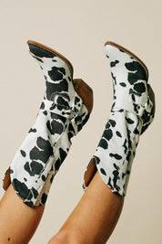 Westernstil Kniehohe Cowboystiefel
