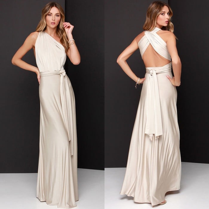 Sommerliches Unendlichkeit Kleid