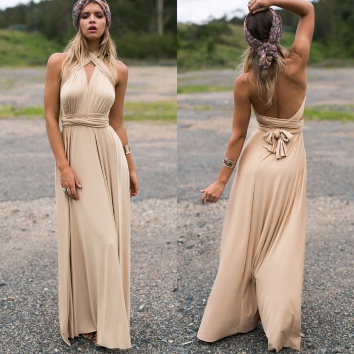 Sommerliches Unendlichkeit Kleid