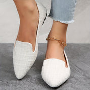 Ballerina Stil Flache Schuhe