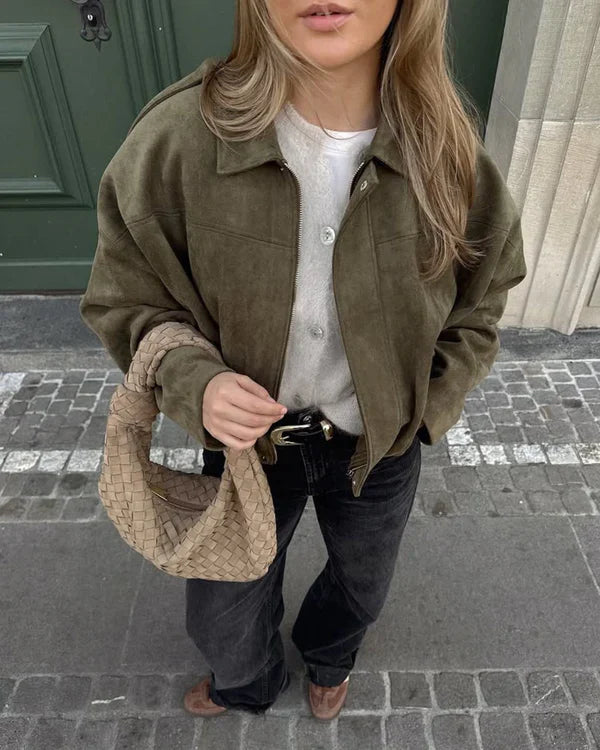 Stylische Bomberjacke