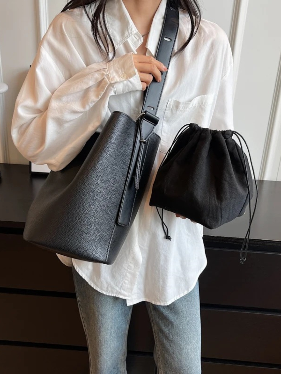 Damen Elegante Eimertasche