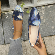 Ballerina Stil Flache Schuhe