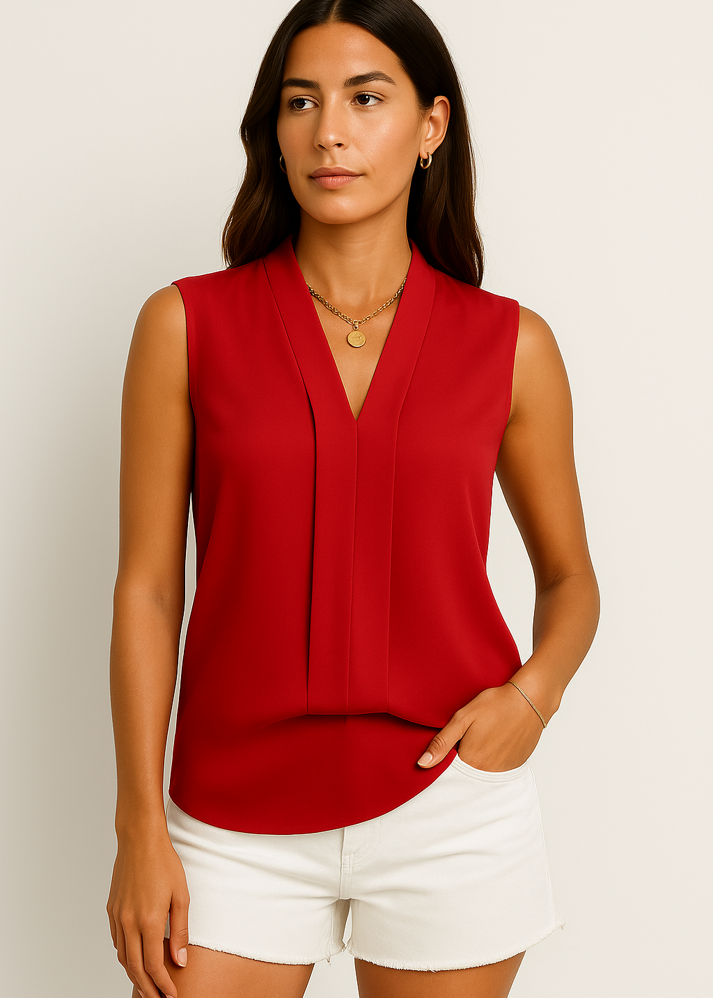 ArmelloseV-AusschnittBluse_Red.png