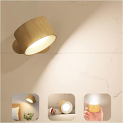 Lumiflex - Kabellose 360°-Wandleuchte