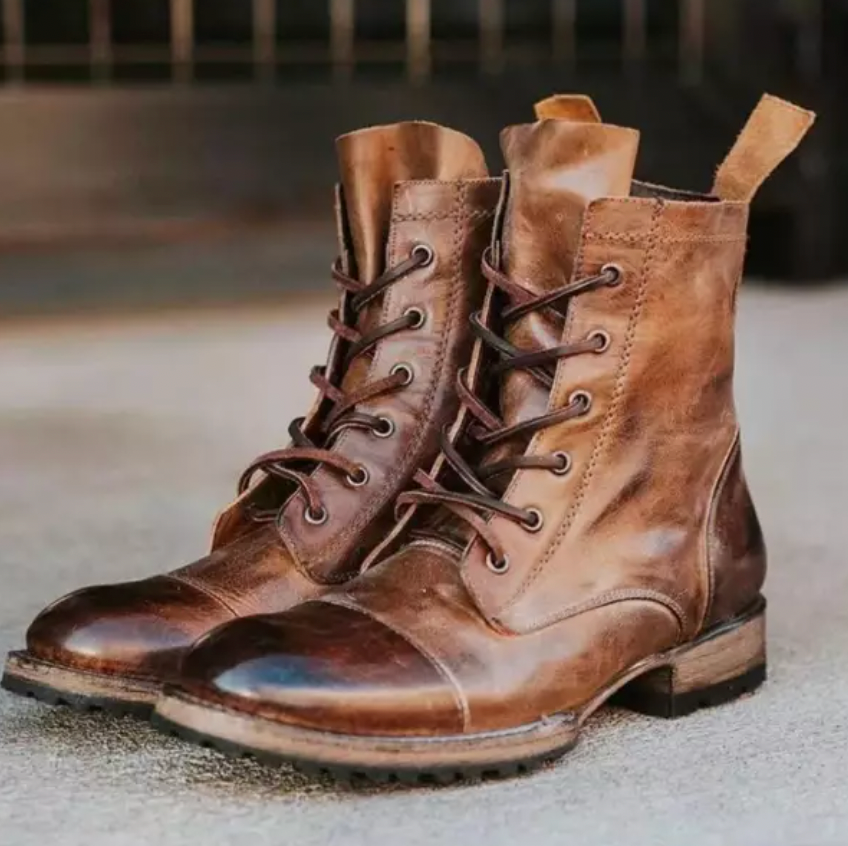 Klassischer Vintage Winterstiefel