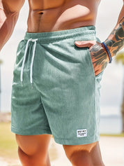 Lässige Herren Cord-Shorts