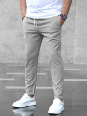 Herren Schmale Stretchhose