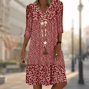 Trendige Florales Sommerkleid
