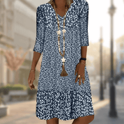 Trendige Florales Sommerkleid
