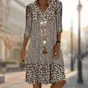 Trendige Florales Sommerkleid