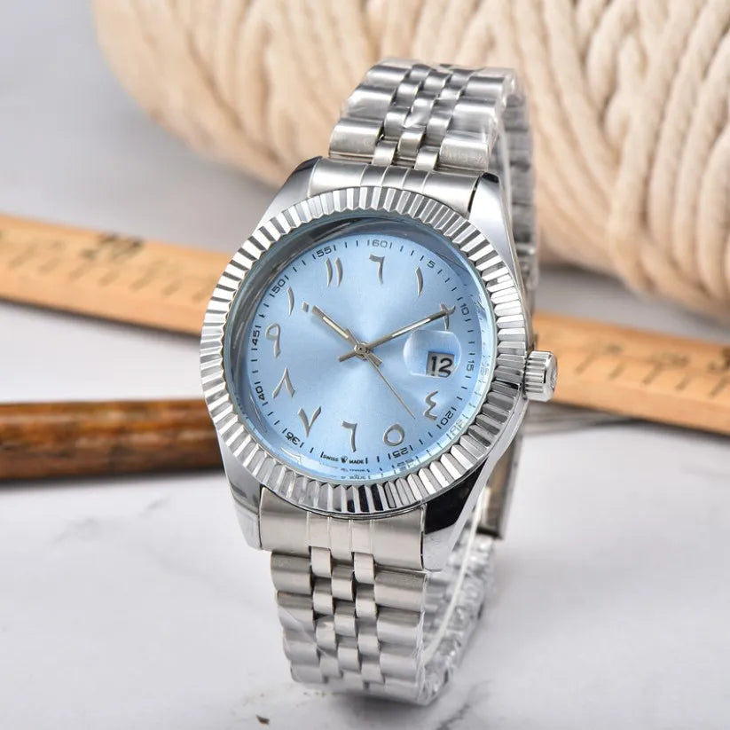Edelstahl_Armbanduhr_Arabische_Ziffern_Nr._423_Blue.webp