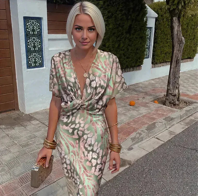 Elegant-Printed-Satin-Midi-Dress-For-Women-Chic-V-neck-Short-Sleeve-Pleated-Bodycon-Dresses-Summer_7876a128-533d-450f-b995-1ef1ce88873f.webp