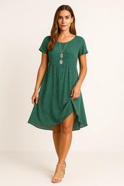 Elegantes Bauchabdeckendes Kleid