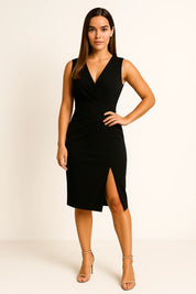 Elegantes Plissee Abendkleid