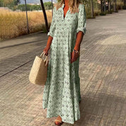 Bequemes Boho Maxikleid