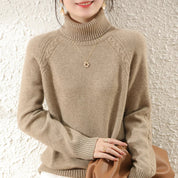 Eleganter Damen Rollkragenpullover
