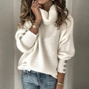 Leichter Rollkragenpullover Damen