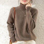Eleganter Damen Rollkragenpullover