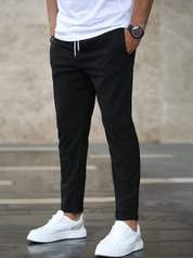 Herren Schmale Stretchhose