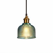 Bunte Retro Glas Pendelleuchte