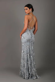Elegantes Glitzer Abendkleid