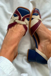Elegante Blockabsatz Sandalen
