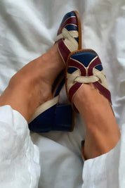 Elegante Blockabsatz Sandalen
