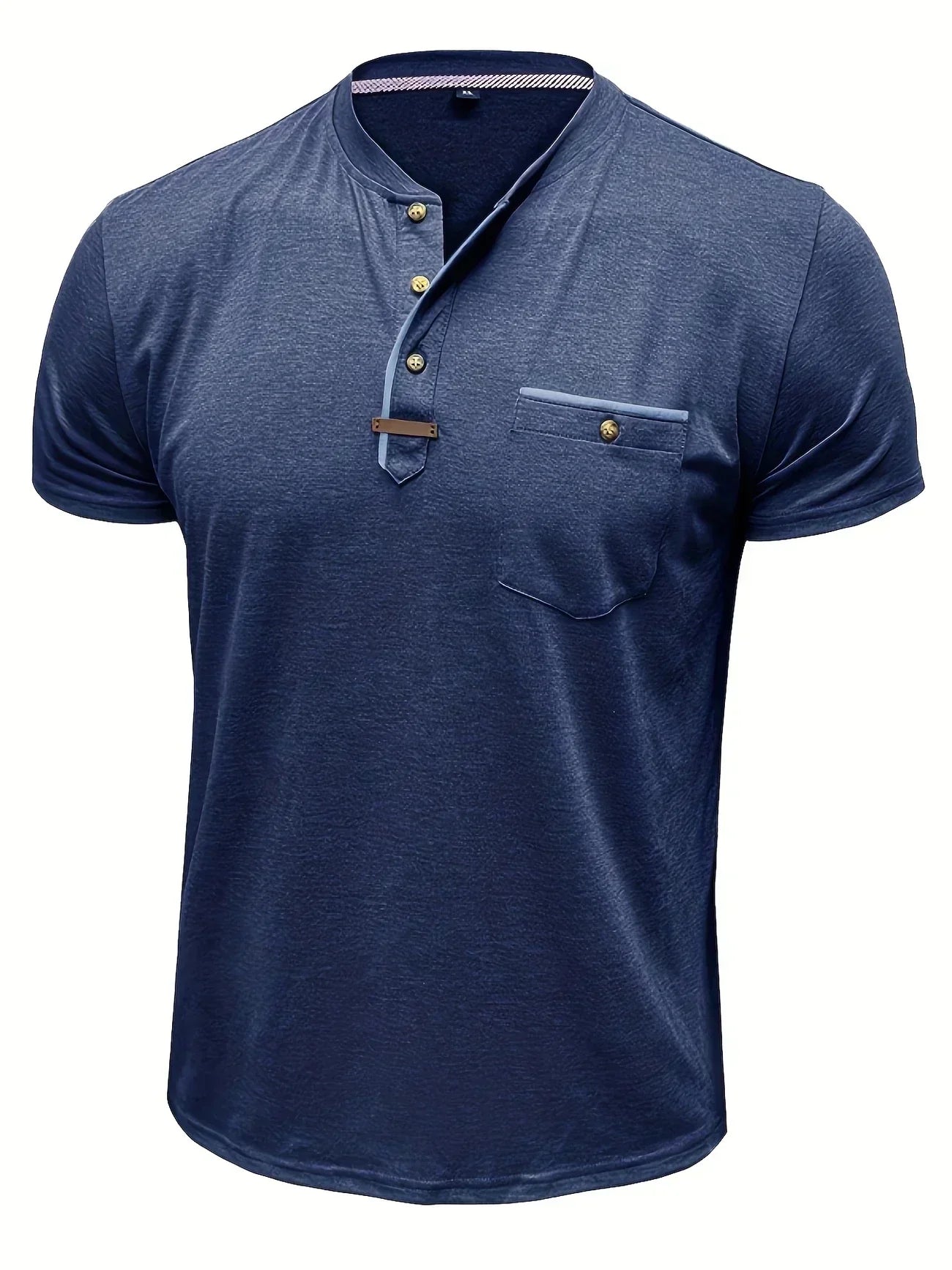 Lässiges T-Shirt mit Brusttasche