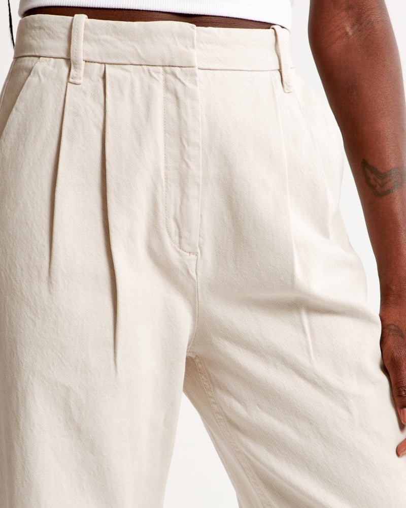 Elegante Damenhose mit geradem Bein