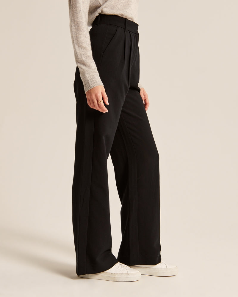 Elegante Damenhose mit geradem Bein