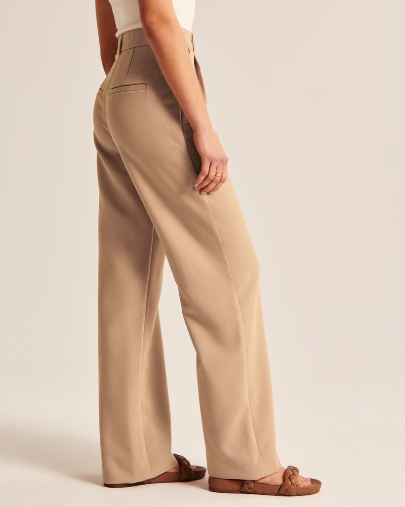 Elegante Damenhose mit geradem Bein
