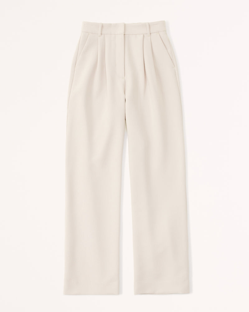 Elegante Damenhose mit geradem Bein