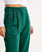 Elegante Damenhose mit geradem Bein