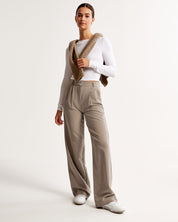Elegante Damenhose mit geradem Bein