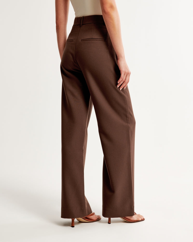 Elegante Damenhose mit geradem Bein