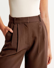Elegante Damenhose mit geradem Bein